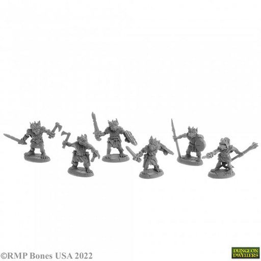 Mini - Reaper Bones USA 07056 Nightclaw Kobolds (6ct)