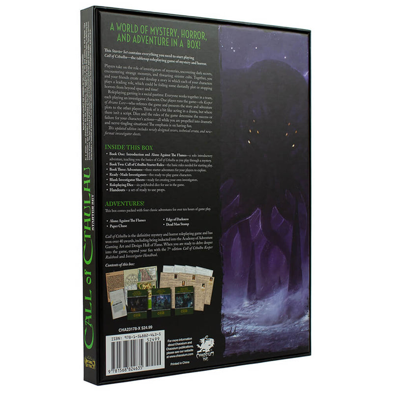 Call of Cthulhu (7th ed) Starter Set 40th Anniversary