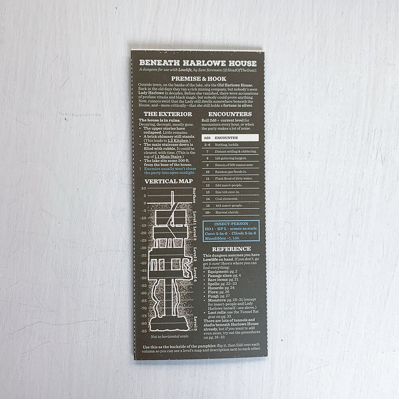 Lowlife + Beneath Harlow House