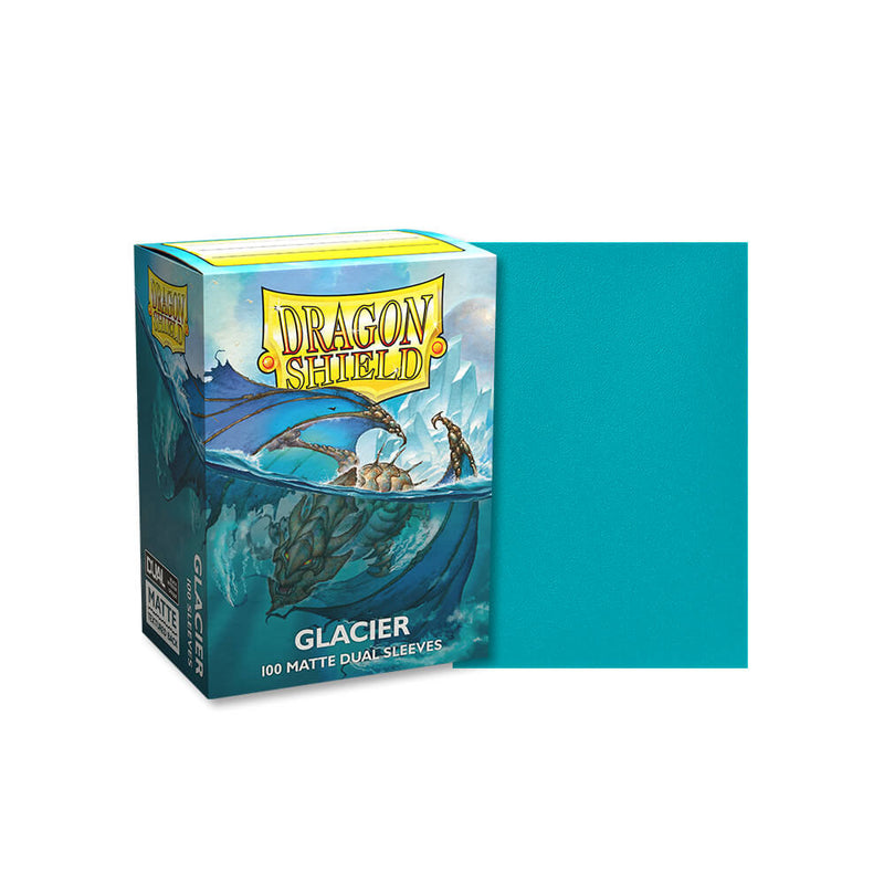 Sleeves Dragon Shield (100ct) Matte Dual Glacier