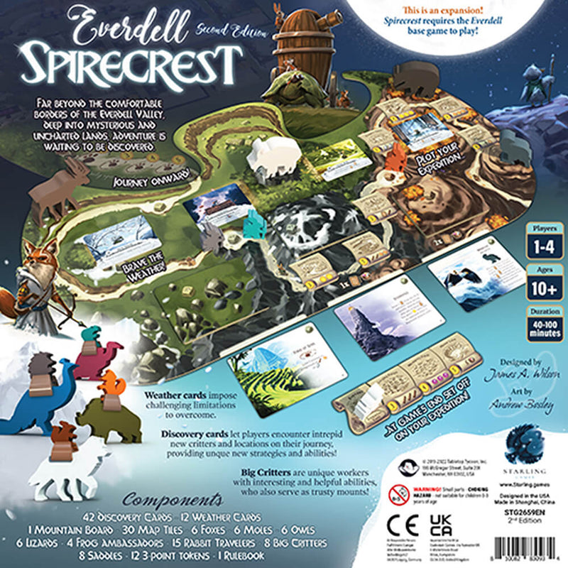Everdell Expansion (2nd Ed) Spirecrest