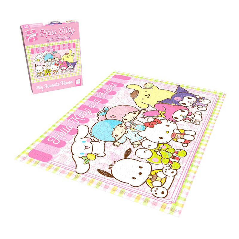 Puzzle (1000pc) Hello Kitty and Friends