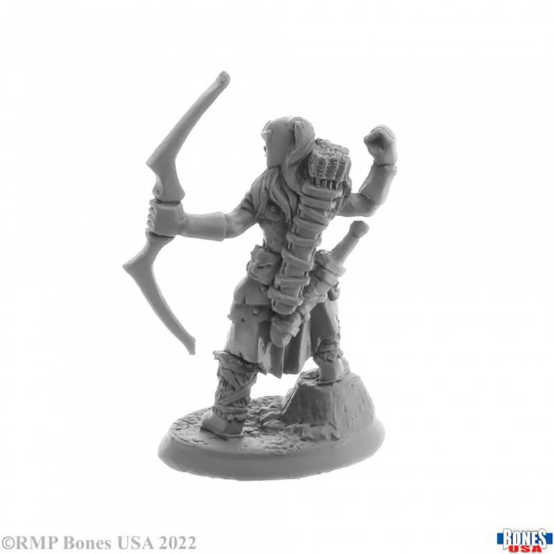 Mini - Reaper Bones USA 30077 Kara Redoak Archer