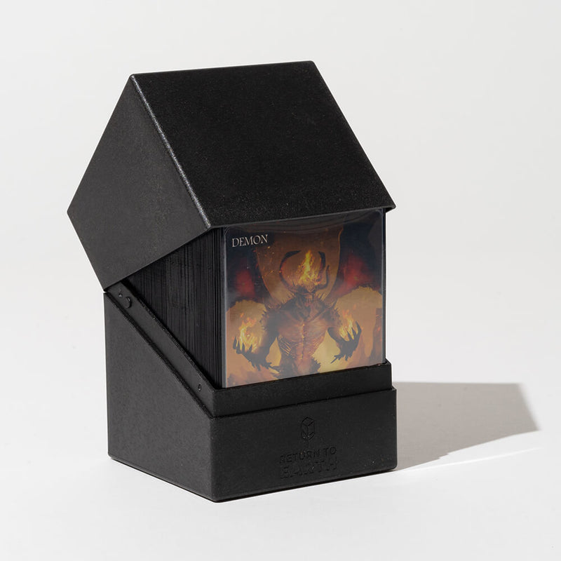Deck Box Ultimate Guard Boulder Earth (100ct) Black