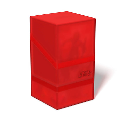 Deck Box Ultimate Guard Boulder & Tray (100ct) Ruby
