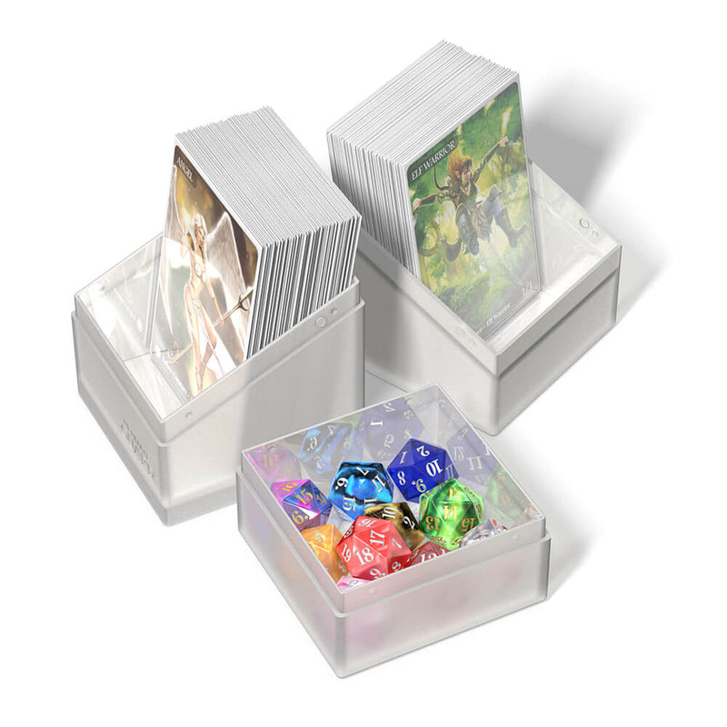 Deck Box Ultimate Guard Boulder & Tray (100ct) Frosted