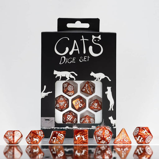 Dice 7-set Cats (16mm) Muffin
