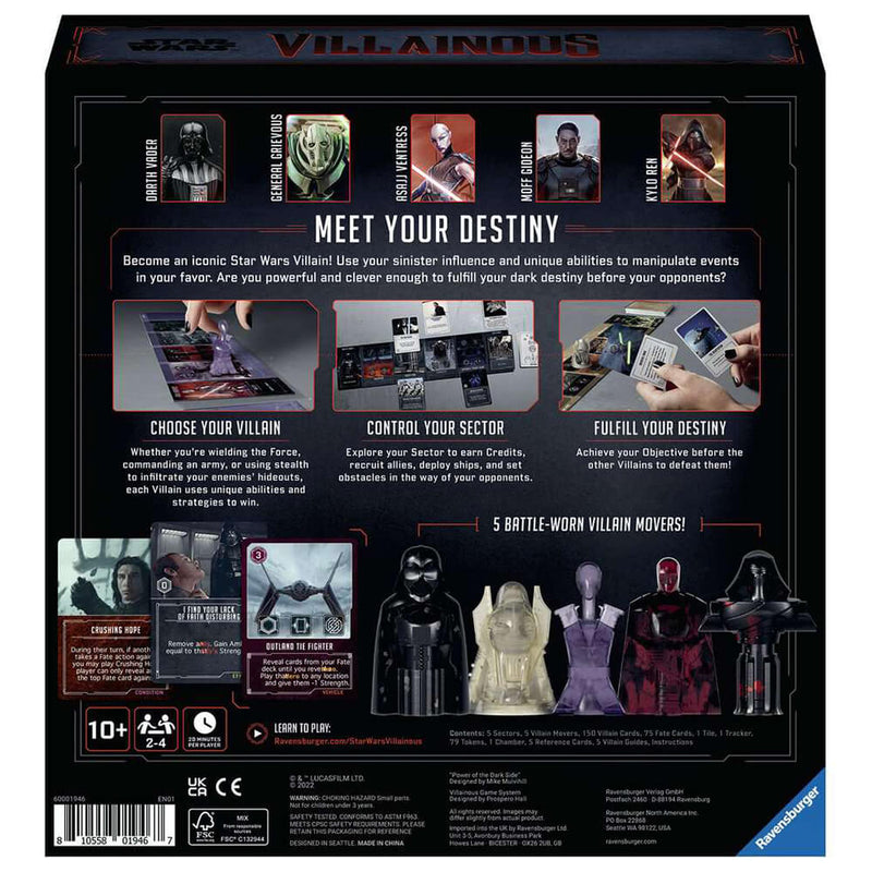 Villainous : Star Wars Power of the Dark Side