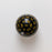 Polyhedral Dice d100 (45mm) Black / Yellow