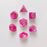 Dice 7-set Village (16mm) Love Potion / Gold