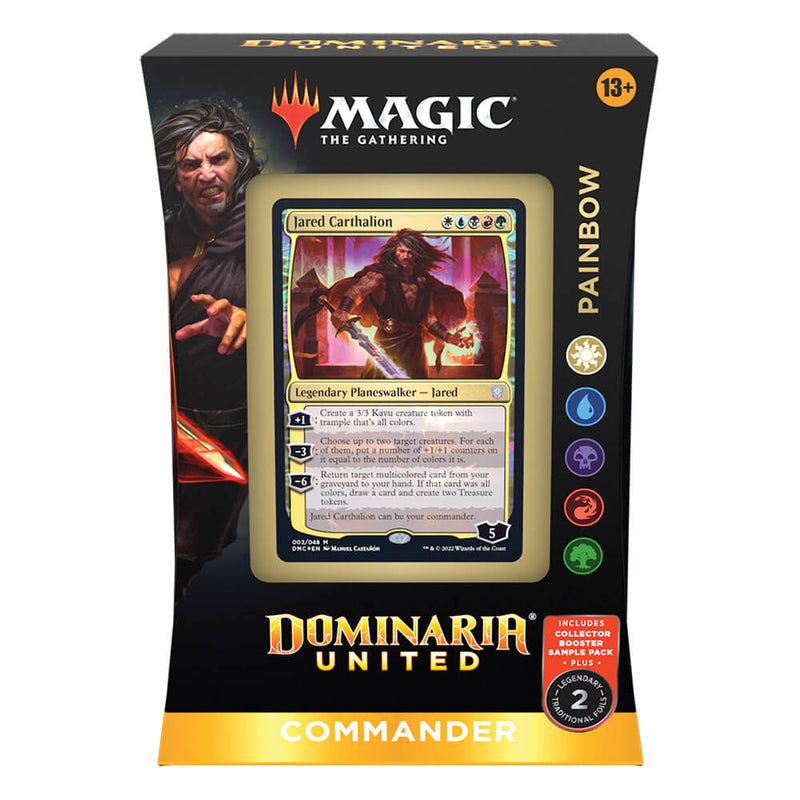 MTG Commander Dominaria United : Painbow (WUBRG) Twenty Sided MTG Commander Dominaria United : Painbow (WUBRG) Twenty Sided