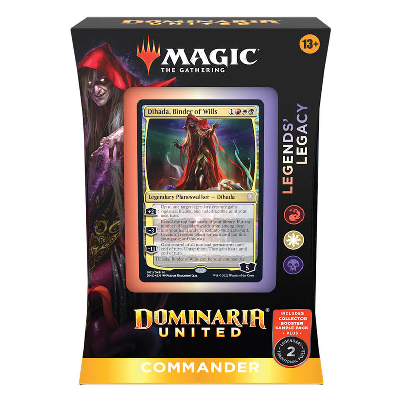 MTG Commander Dominaria United : Legends Legacy (RWB) Twenty Sided MTG Commander Dominaria United : Legends Legacy (RWB) Twenty Sided