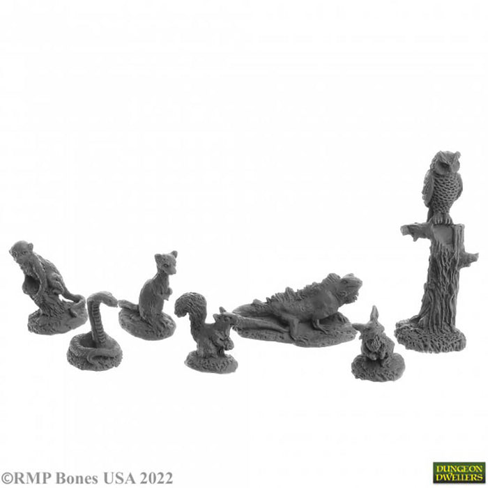 Mini - Reaper Bones USA 07049 Familiars #2 (6ct)
