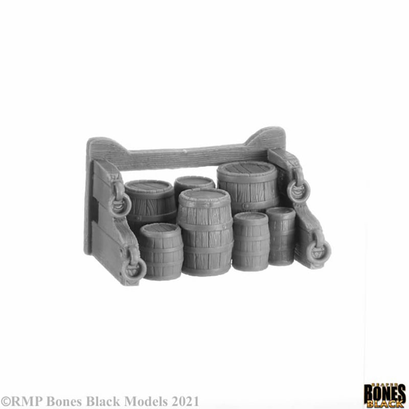 Mini - Reaper Bones Black Deluxe Box Set 44153 Pirate City of Brinewind (20ct)