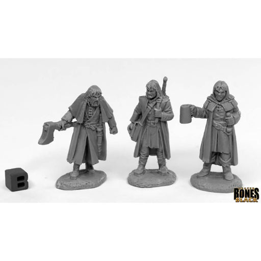 Mini - Reaper Bones Black 44016 Dreadmere Mercenaries (3ct)