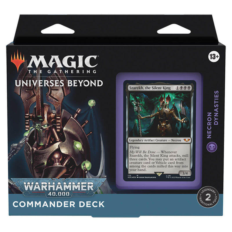 MTG Commander Universes Beyond Warhammer 40,000 : Necron Dynasties (B)
