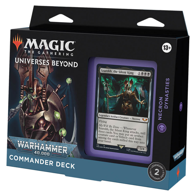 MTG Commander Universes Beyond Warhammer 40,000 : Necron Dynasties (B)