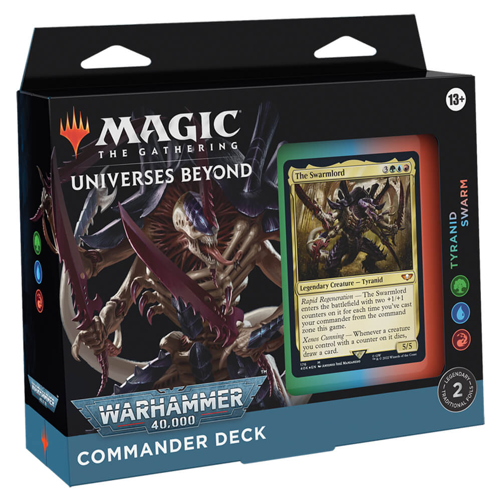 mtg　ウォーハンマー　ティラニッドの大群　英語　未開封品　40K MTG Commander Universes Beyond Warhammer 40,000 : Tyranid Swarm