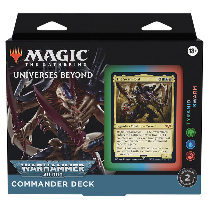 MTG Commander Universes Beyond Warhammer 40,000 : Tyranid Swarm (GUR)