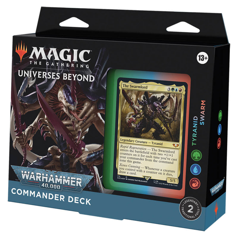 MTG Commander Universes Beyond Warhammer 40,000 : Tyranid Swarm (GUR)