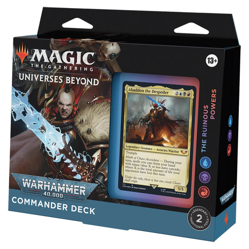 MTG Commander Universes Beyond Warhammer 40,000 : The Ruinous Powers (UBR)
