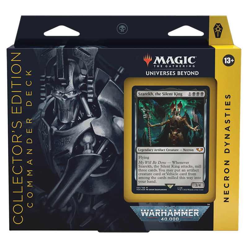 MTG Commander Universes Beyond: Warhammer 40,000 Collector's Edition : Necron Dynasties (B)