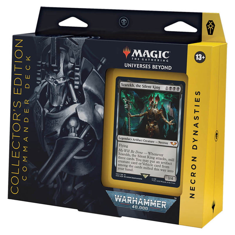 MTG Commander Universes Beyond: Warhammer 40,000 Collector's Edition : Necron Dynasties (B)