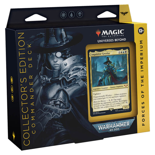 MTG Commander Universes Beyond: Warhammer 40,000 Collector's Edition : Forces of the Imperium (WUB)