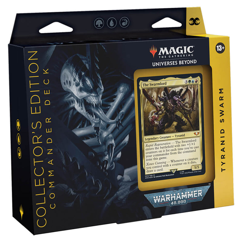 MTG Commander Universes Beyond: Warhammer 40,000 Collector's Edition : Tyranid Swarm (GUR)