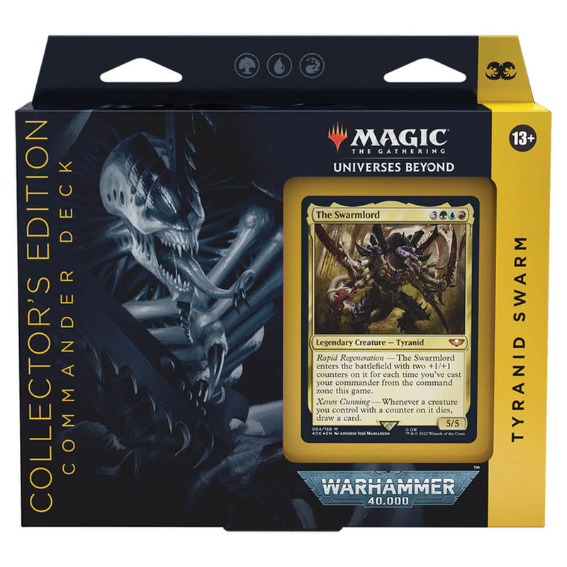 MTG Commander Universes Beyond: Warhammer 40,000 Collector's Edition : Tyranid Swarm (GUR)