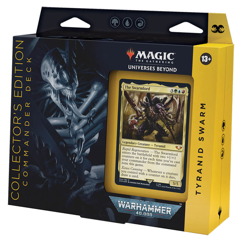 MTG Commander Universes Beyond: Warhammer 40,000 Collector's Edition : Tyranid Swarm (GUR)