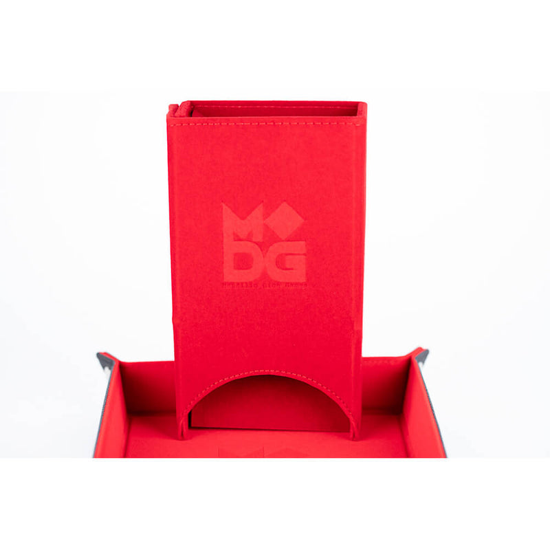 Dice Tower Velvet Red
