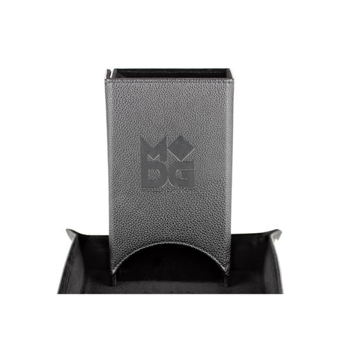 Dice Tower Leather Black