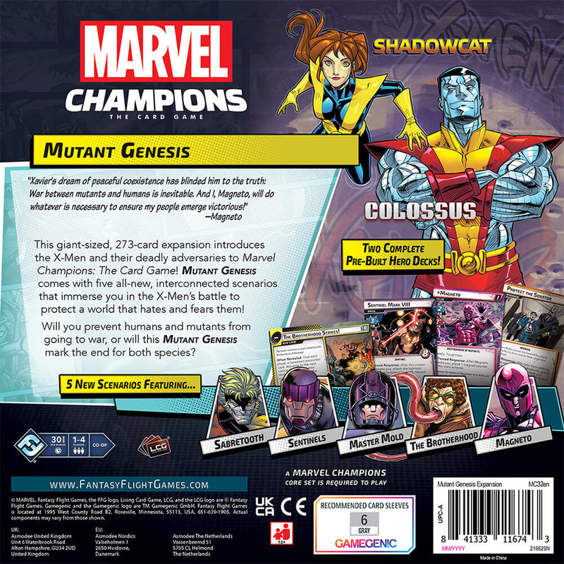 Marvel Champions LCG Expansion : Mutant Genesis