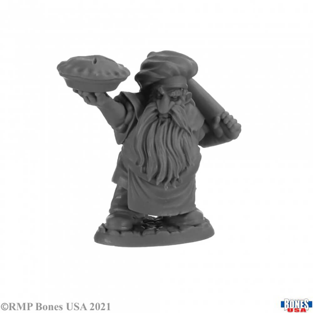 Mini - Reaper Bones USA 30048 Tub (Dwarf Baker) — Twenty Sided
