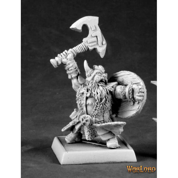 Mini - Reaper Metal 14588 Rune Warrior Krgmr (Dwarf Male)