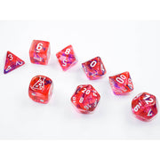 Dice 7-set Lab Nebula (16mm) 30057 Black Light Special / White
