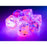 Dice 7-set Lab Nebula (16mm) 30057 Black Light Special / White