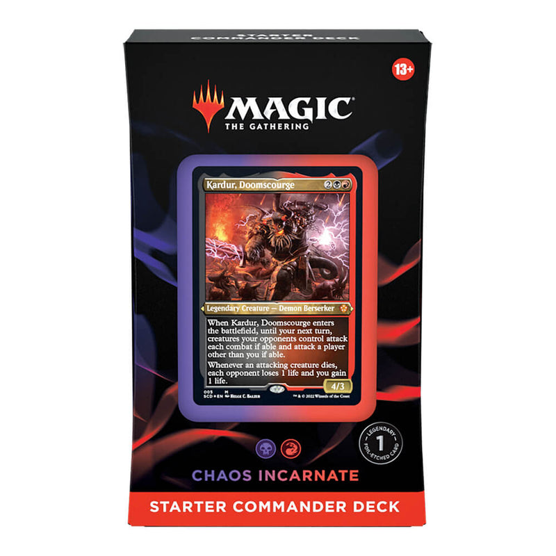 MTG Commander Starter Deck Chaos Incarnate (BR)