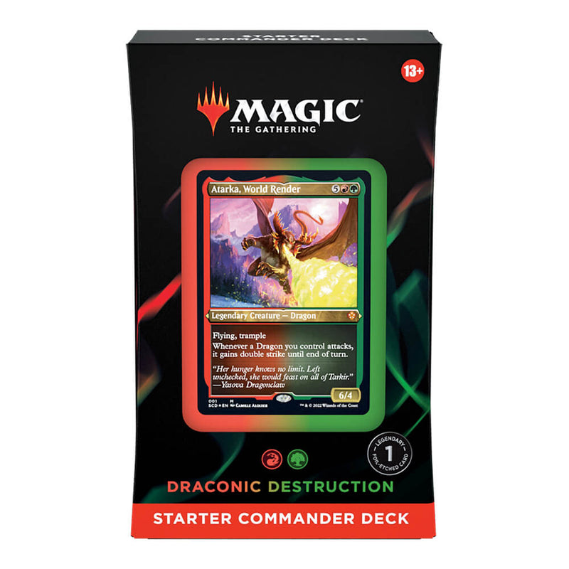MTG Commander Starter Deck Draconic Destruction (RG)