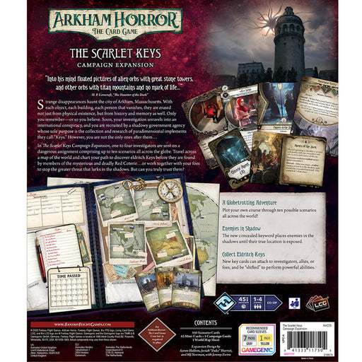 Arkham Horror LCG Expansion Campaign : The Scarlet Keys