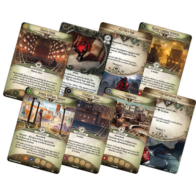 Arkham Horror LCG Expansion Campaign : The Scarlet Keys