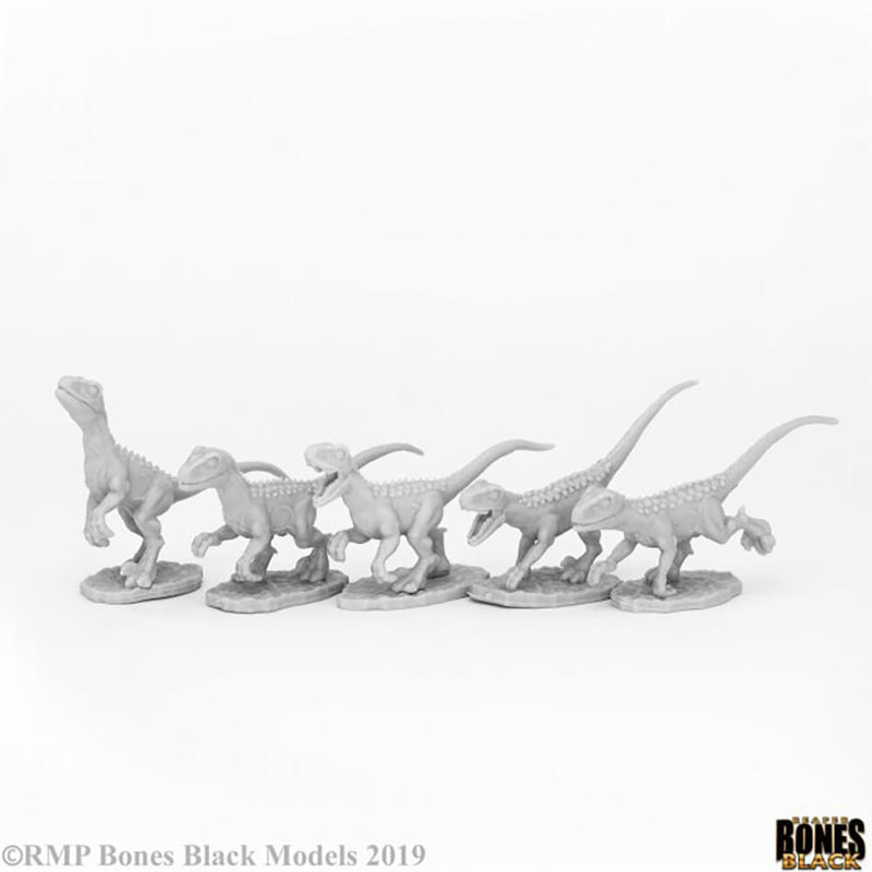 Mini - Reaper Bones Black 44081 Raptor Hunting Pack (5ct)