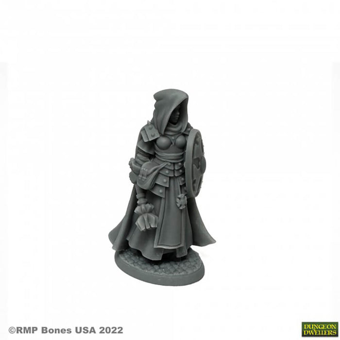 Mini - Reaper Bones USA 07023 Sister Ailene (Human Cleric)