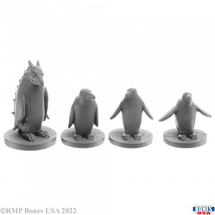 Mini - Reaper Bones USA 30061 Penguin Attack Pack (4ct)