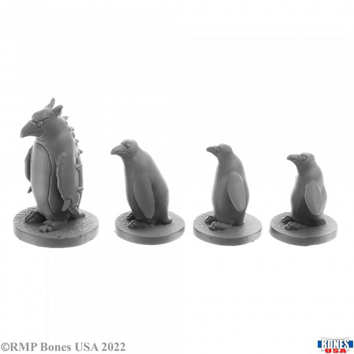 Mini - Reaper Bones USA 30061 Penguin Attack Pack (4ct)