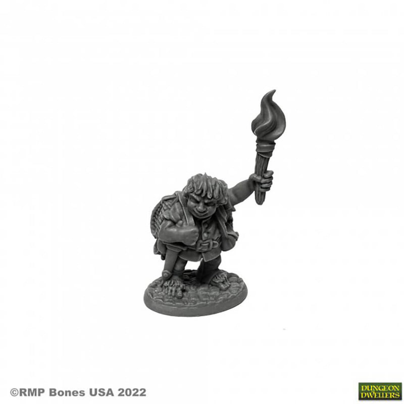 Mini - Reaper Bones USA 07018 Gus Greenweevil (Halfling)