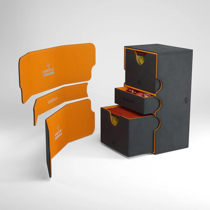 Deck Box - Stronghold XL (200ct) Black / Orange