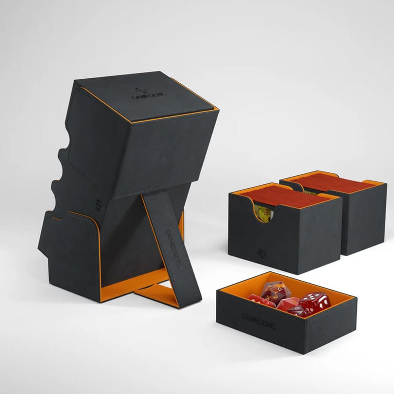 Deck Box - Stronghold XL (200ct) Black / Orange