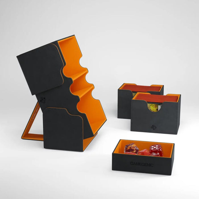 Deck Box - Stronghold XL (200ct) Black / Orange
